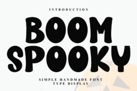 Boom Spooky Font