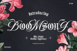 Boomsong Font
