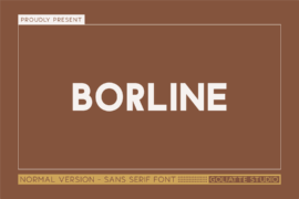 Borline Font