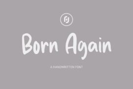 Born Again Demo Font