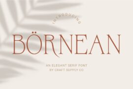 Bornean Demo Font