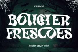 BOUCHER FRESCOES DEMO Font