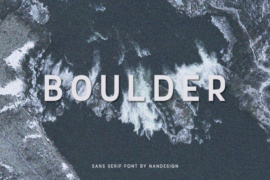 Boulder ND Font