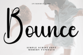 Bounce Back Font