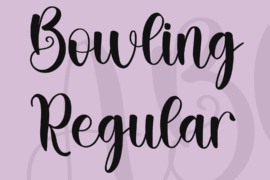 Bowling Font