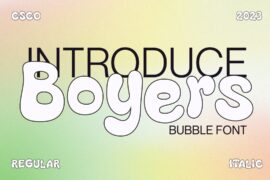 Boyers Demo Font