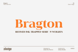 Bragton DEMO Font