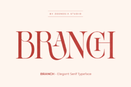 BRANCH – For Personal Use Only Font