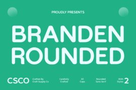 Branden Rounded Demo Font