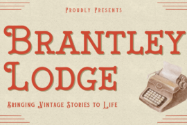 Brantley Lodge Demo Font
