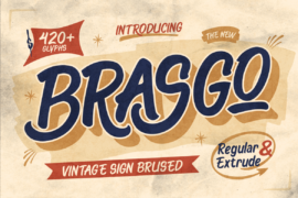 Brasgo Font