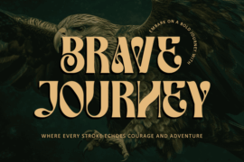 Brave Journey – Personal use Font