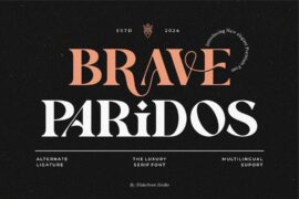 Brave Paridos Font