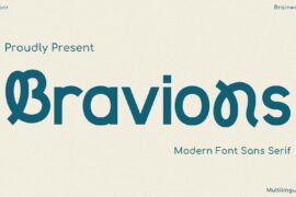 BRAVIONS DEMO Font