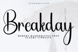 Breakday Font