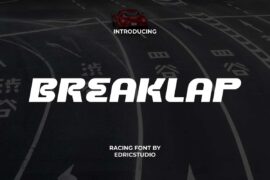 Breaklap Demo Font