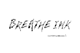 Breathe Ink Font