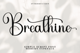 Breathine Font