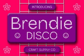 Brendie Disco Demo Font
