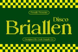 Briallen Disco Demo Font