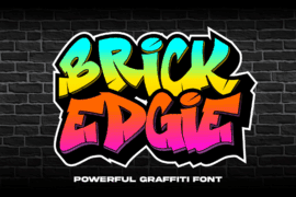 Brick Edgie Font