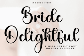Bride Delightful Font