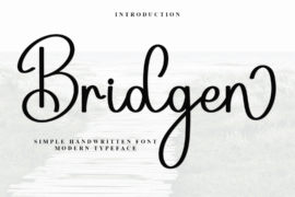 Bridgen Font