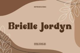 Brielle Jordyn Demo Font