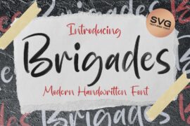 Brigades DEMO Font
