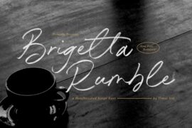 Brigetta Rumble Font