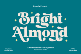 Bright Almond Personal Use Only Font