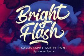 Bright Flash Font