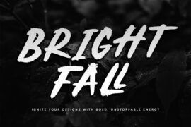 Brightfall – Personal use Font