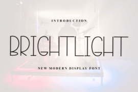 BrightLight Font