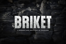 Briket Font