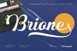 Brione DEMO Font