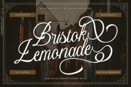 Bristok Lemonade Font
