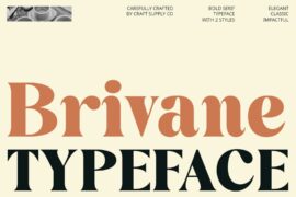 Brivane Demo Font