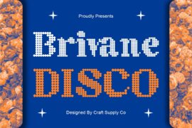 Brivane Disco Demo Font