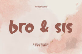 BroAndSisDemo Font