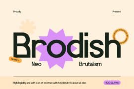 BRODISH Font