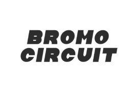 Bromo Circuit Demo Font