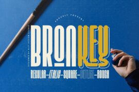 Bronkey Font Family