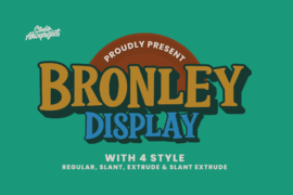 Bronley Demo Font