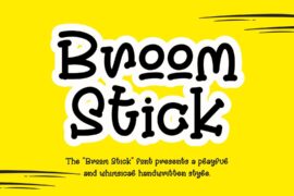 Broom Stick Font