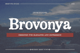 Brovonya Font