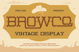 Browco Font