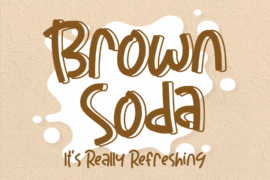 Brown Soda Font