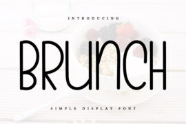BRUNCH Font