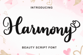 Bt Harmony Font